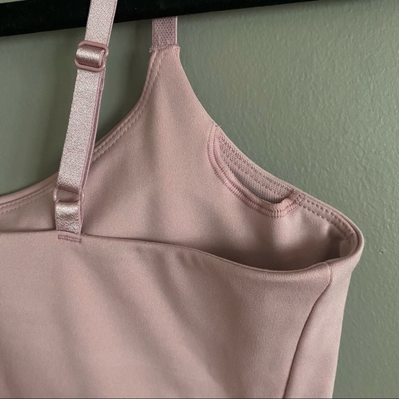 H&M Sport | Cropped Workout Tank Top | Mauve | Womens Size Small - Picture 5 of 7